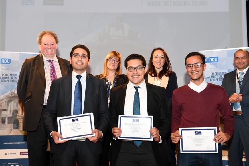 International Moot Court Competition in Law at NDU 10